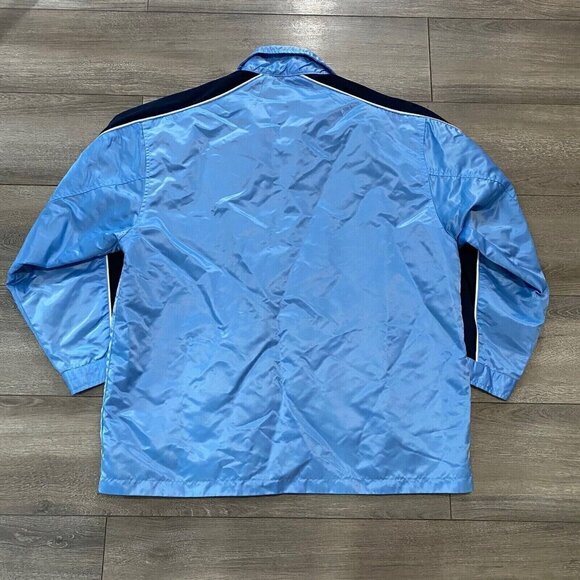 Steve & Barry's Nylon Jacket Sixe XL Full Zip Blue - Picture 2 of 6